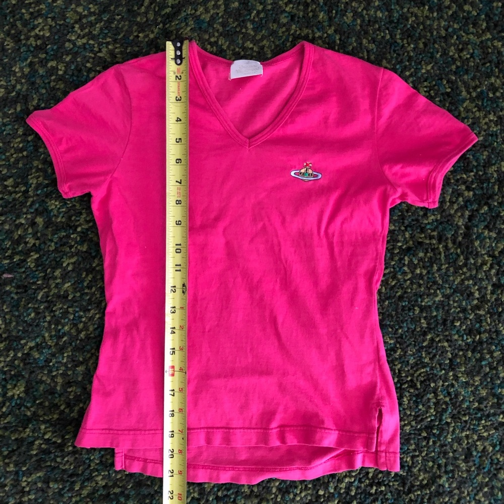 Vivienne Westwood hot pink shirt